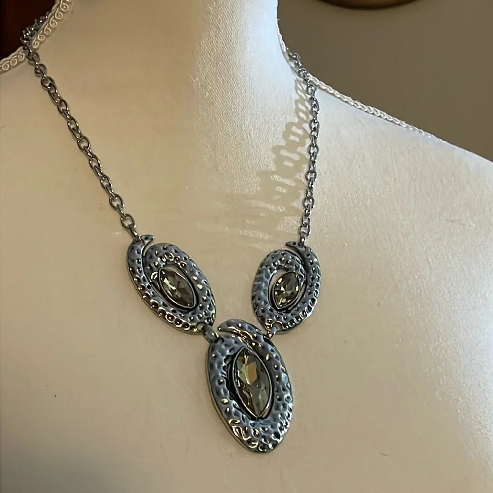 Bold statement necklace